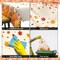 3 Pack Thanksgiving Disposable Tablecloths,54 x 108 Inch Thanksgiving Decorations,Give Thanks Table Cloth for Rectangular,Pumpkin Maple Tablecloths for Home,Party,Outdoor Picnic,Fall Theme,Baby Shower